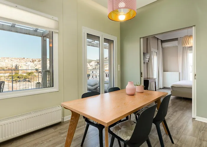 Apollo, Luxe Aristotelous Penthouse, View Salonicco