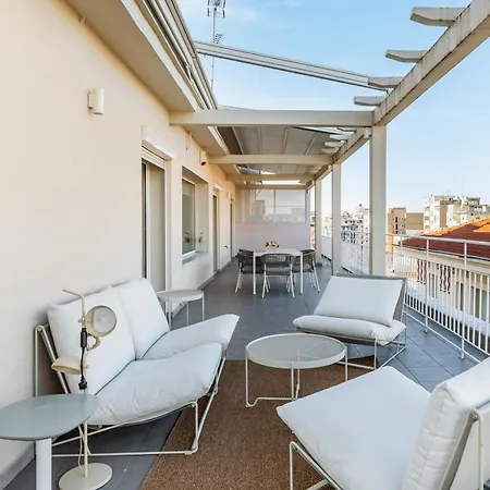Lägenhet Apollo, Luxe Aristotelous Penthouse, View Thessaloníki