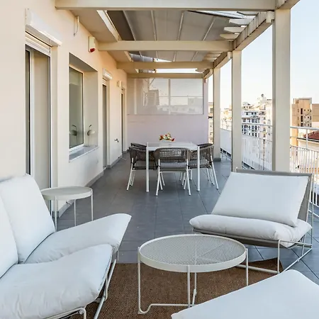 Apartmán Apollo, Luxe Aristotelous Penthouse, View *